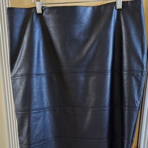 Reitmans Pleather Skirt